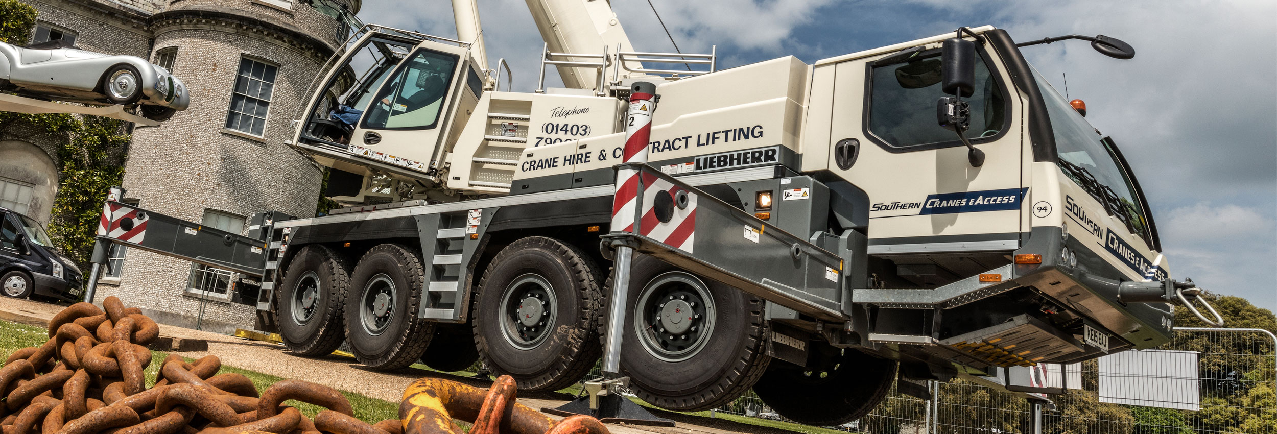 Southern Cranes and Access, Sussex, Surrey, London, England
