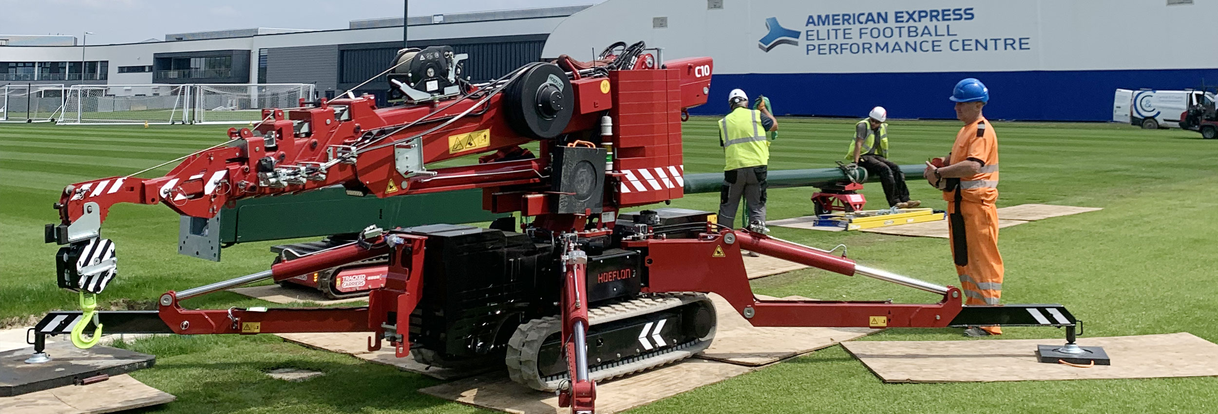 Spider Crane hire at Southern Cranes, West Sussex, Surrey, South East