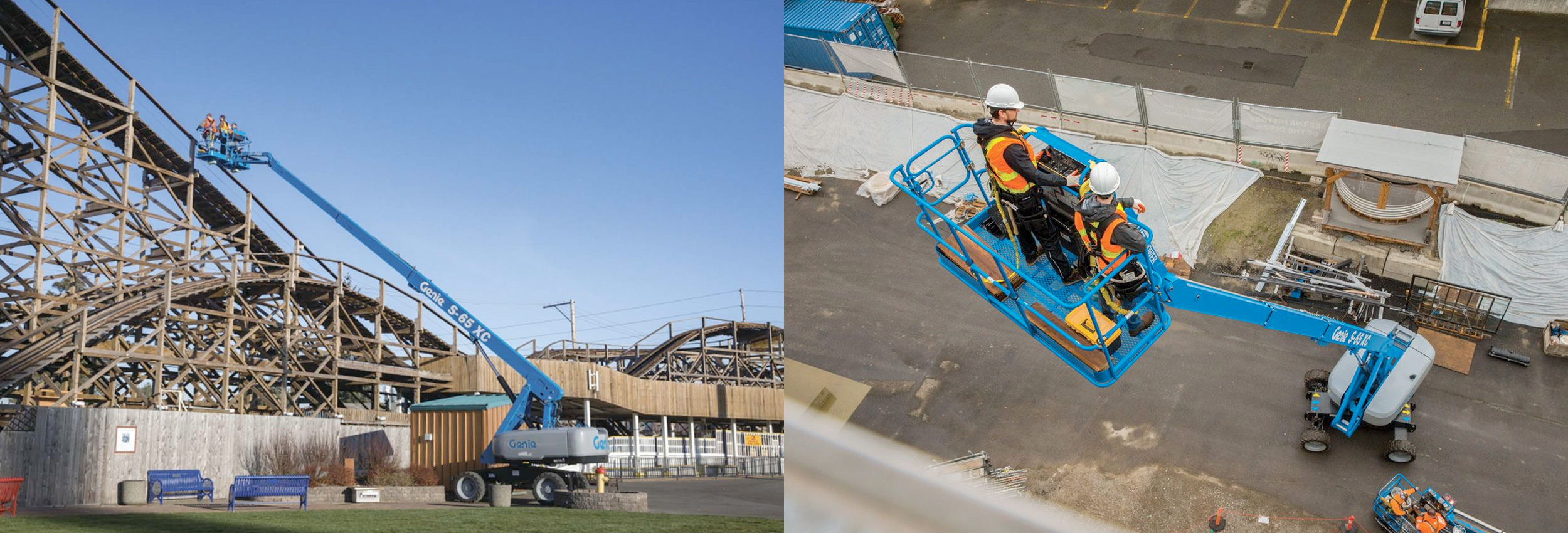 Telescopic boom hire from Southern Cranes And Access, West Sussex