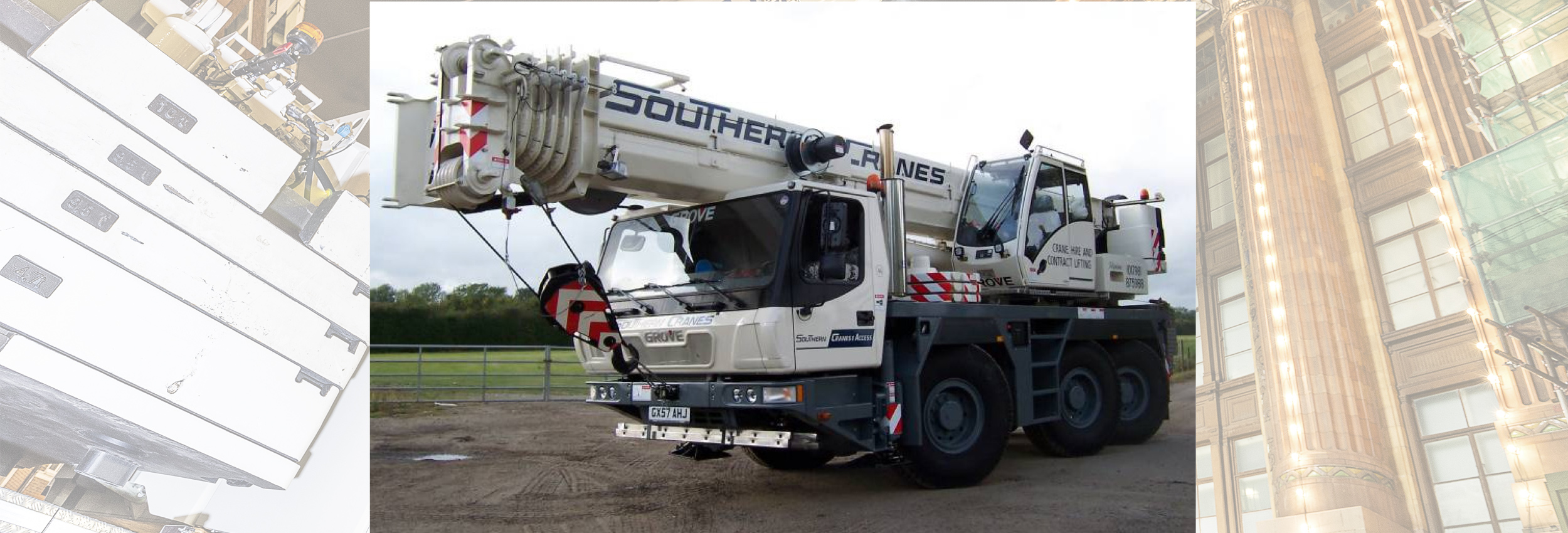 Grove GMK3055 mobile crane