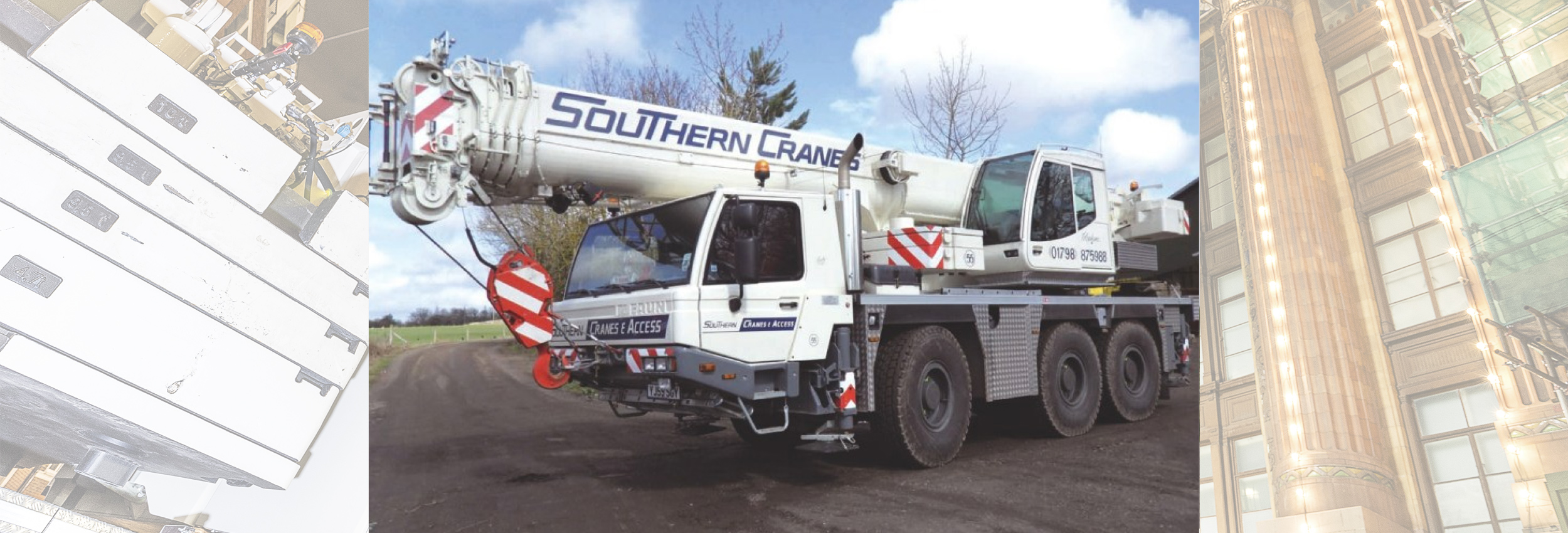 Tadano ATF50 mobile crane hire