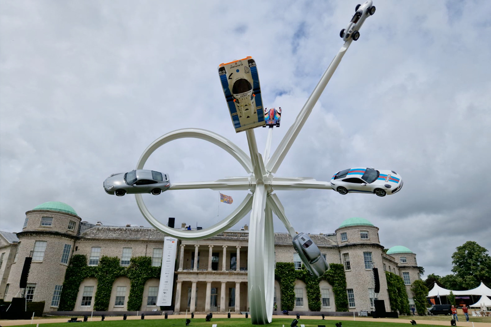 Goodwood FOS Festival of Speed specialist lifting and crane hire