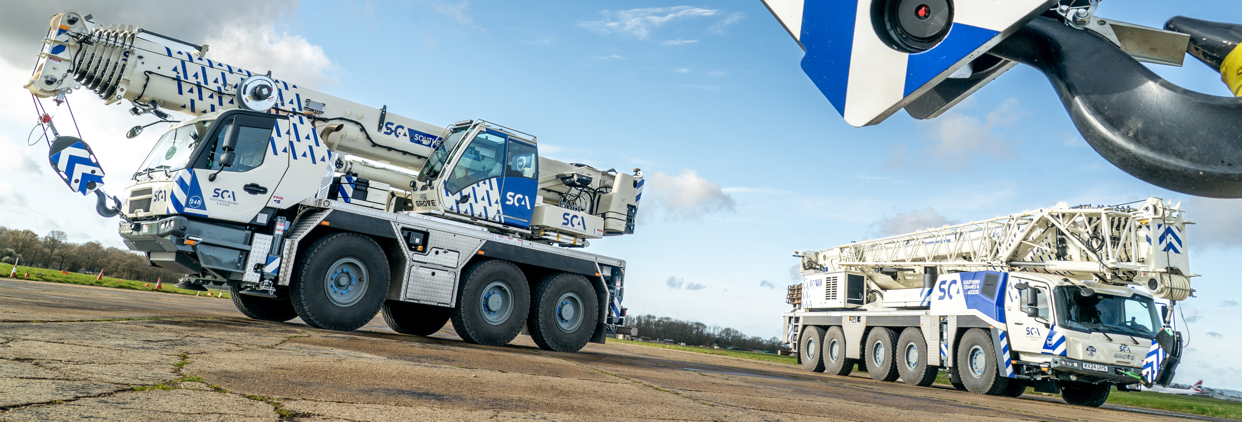 Mobile crane and tower crane hire from Southern Cranes