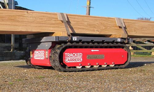 Tracked carrier hire at Southern Cranes, Sussex, Surrey, South East UK